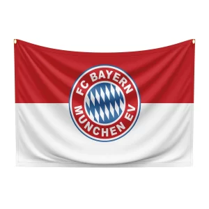 Manufacturer, Exporter, Importer, Supplier, Wholesaler, Retailer, Trader of FC Bayern Munich Flag in New Delhi, Delhi, India.