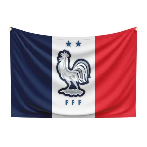 Manufacturer, Exporter, Importer, Supplier, Wholesaler, Retailer, Trader of France Football Flag in New Delhi, Delhi, India.