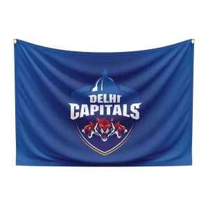 Manufacturer, Exporter, Importer, Supplier, Wholesaler, Retailer, Trader of Delhi Capitals Flag in New Delhi, Delhi, India.