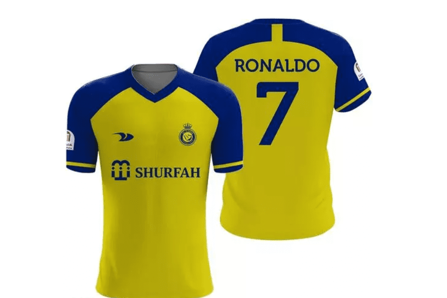 Manufacturer, Exporter, Importer, Supplier, Wholesaler, Retailer, Trader of Al Nassr Football Jersey in New Delhi, Delhi, India.