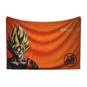 Manufacturer, Exporter, Importer, Supplier, Wholesaler, Retailer, Trader of Dragon Ball Z Goku Flag in New Delhi, Delhi, India.